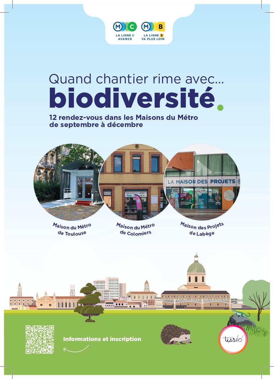 DÉCOUVREZ LA NATURE AUTREMENT DANS LES MAISONS DU MÉTRO