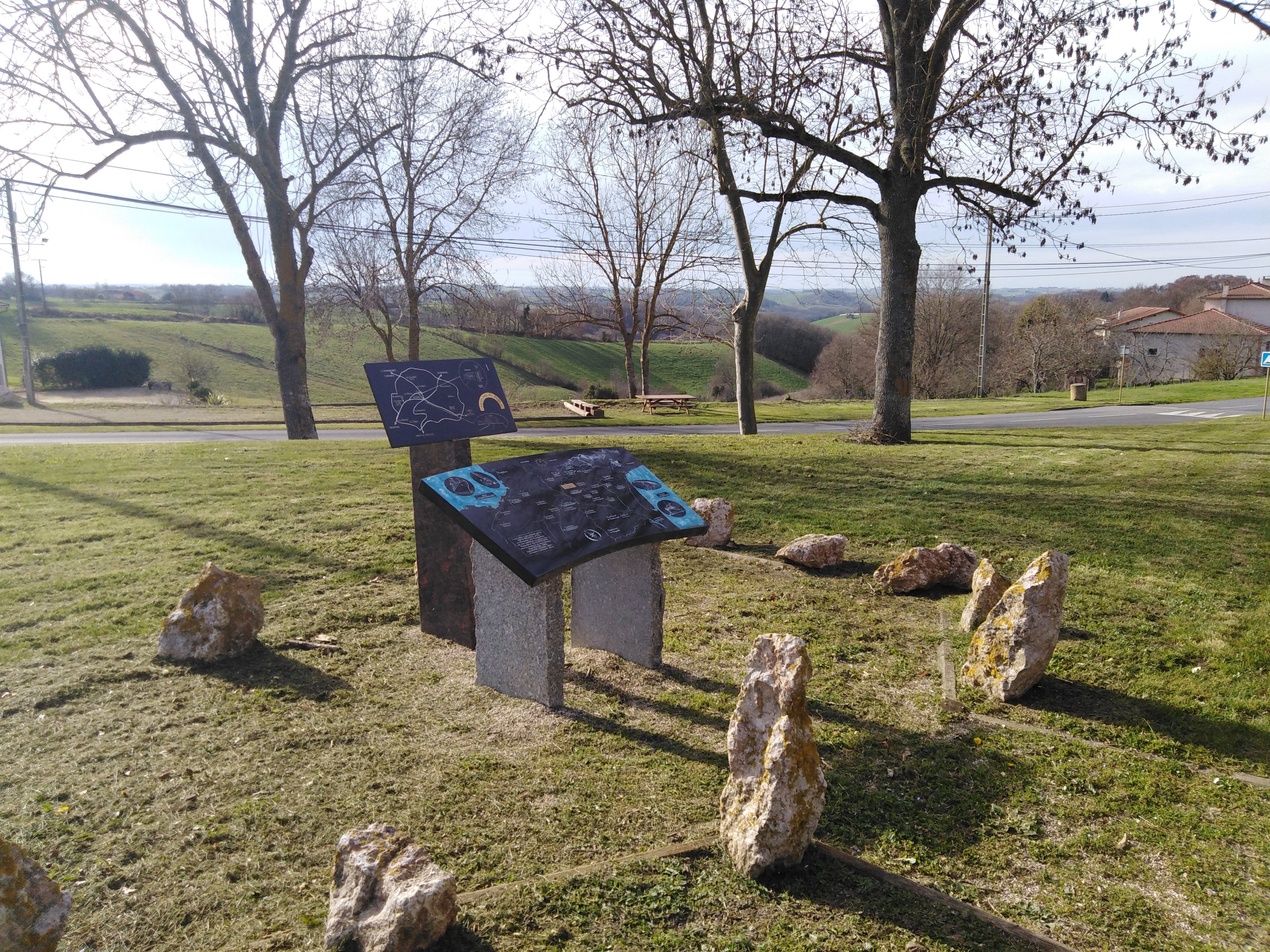 TABLE D'ORIENTATION DE CASTELNAU