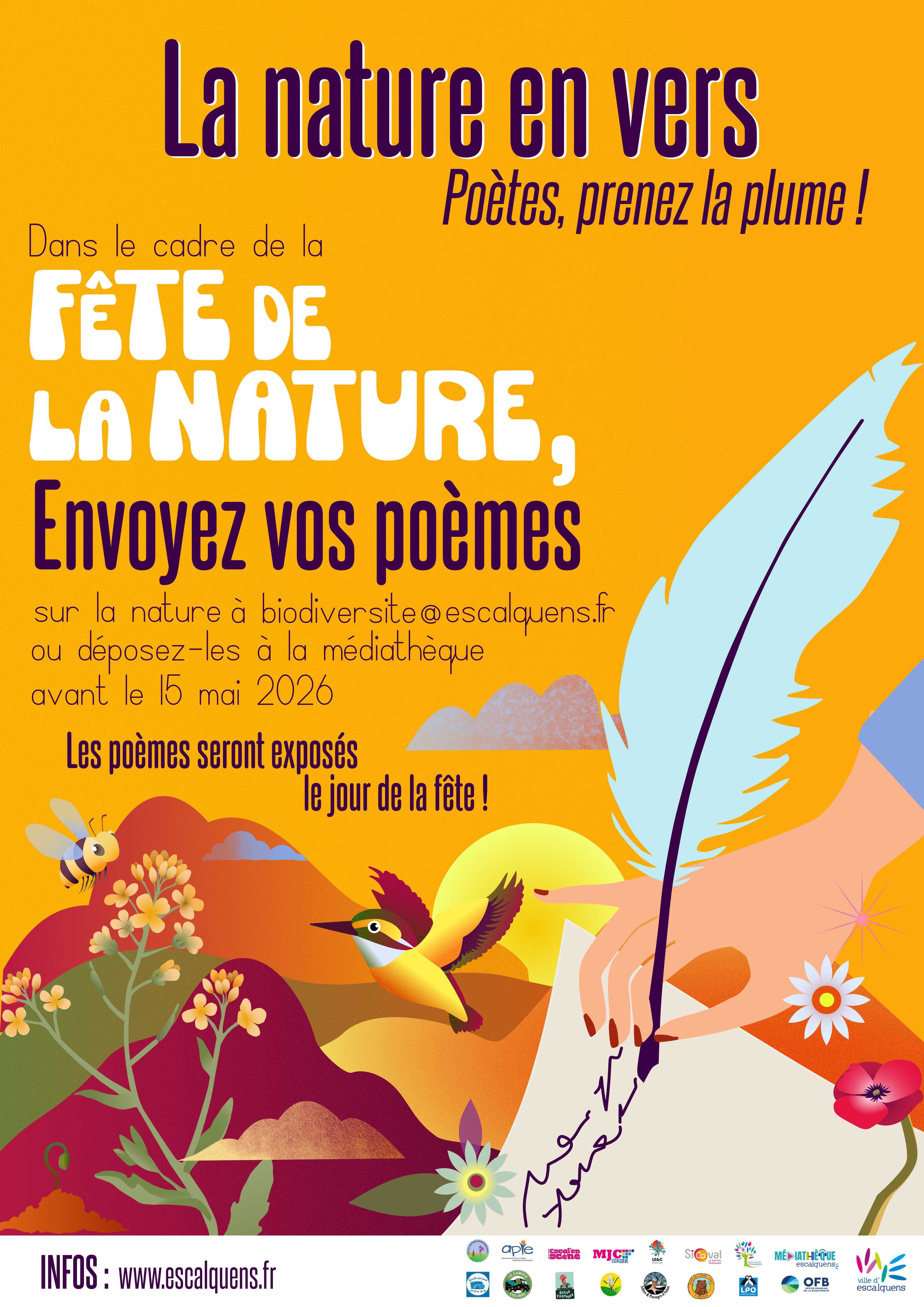 NATURE EN VERS — visuel événement
