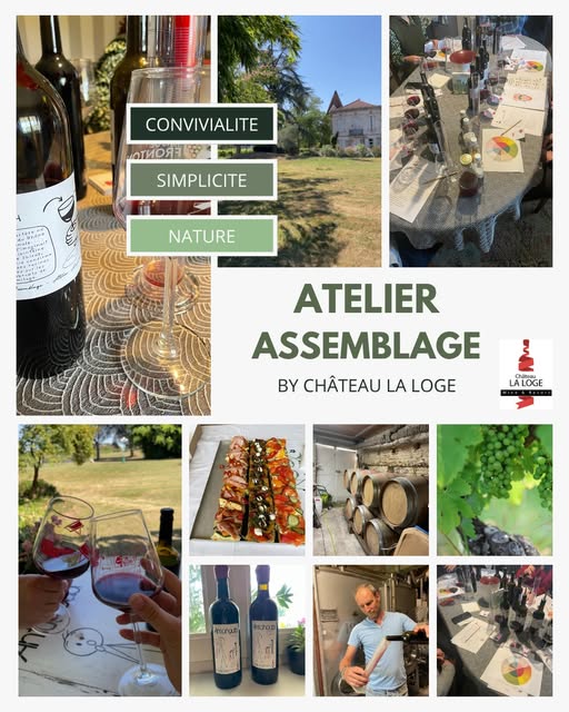 ATELIER ASSEMBLAGE AU CHÂTEAU LA LOGE — visuel événement