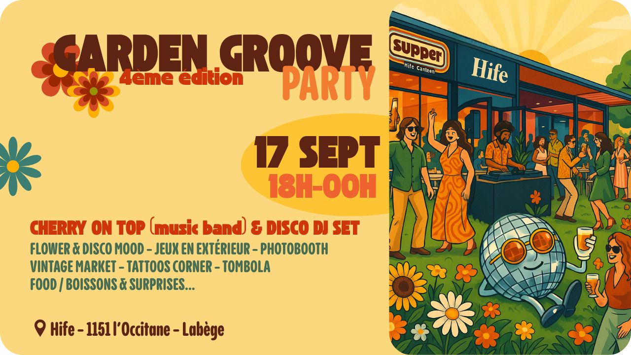 GARDEN GROOVE PARTY