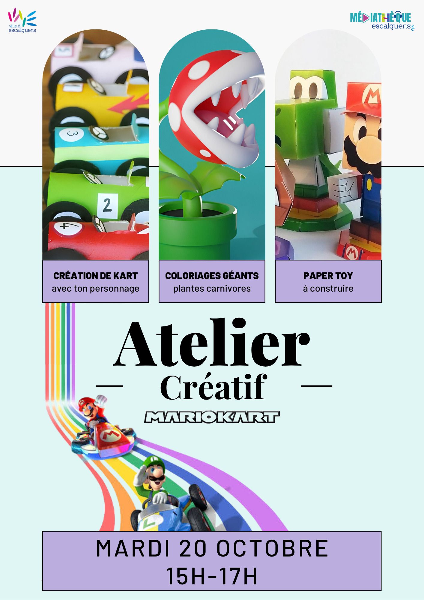 ATELIER DÉCORATION MARIO KART