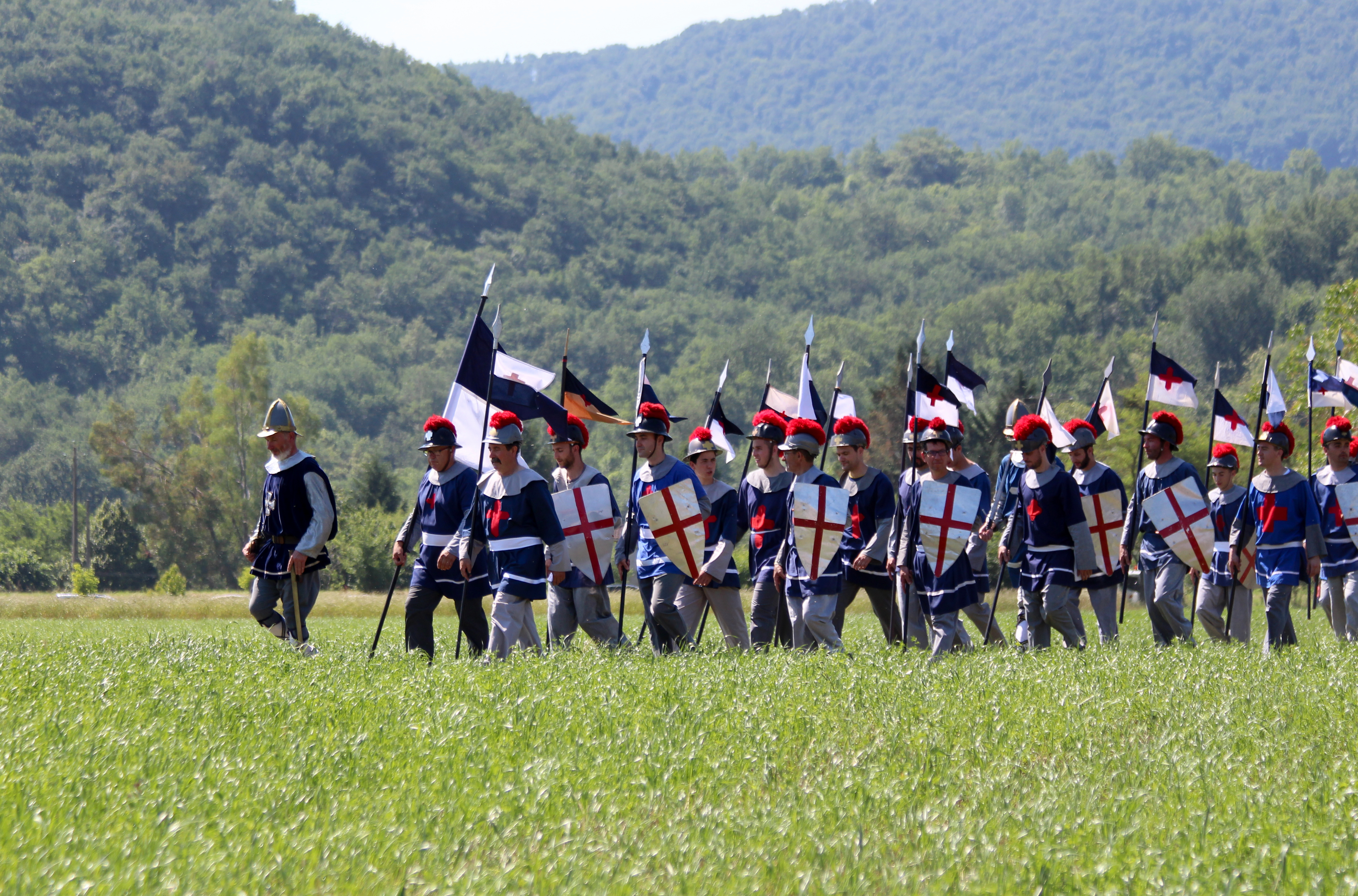RECONSTITUTION HISTORIQUE DE LA BATAILLE DE SAINT VIDIAN, Martres-Tolosane - photo 7