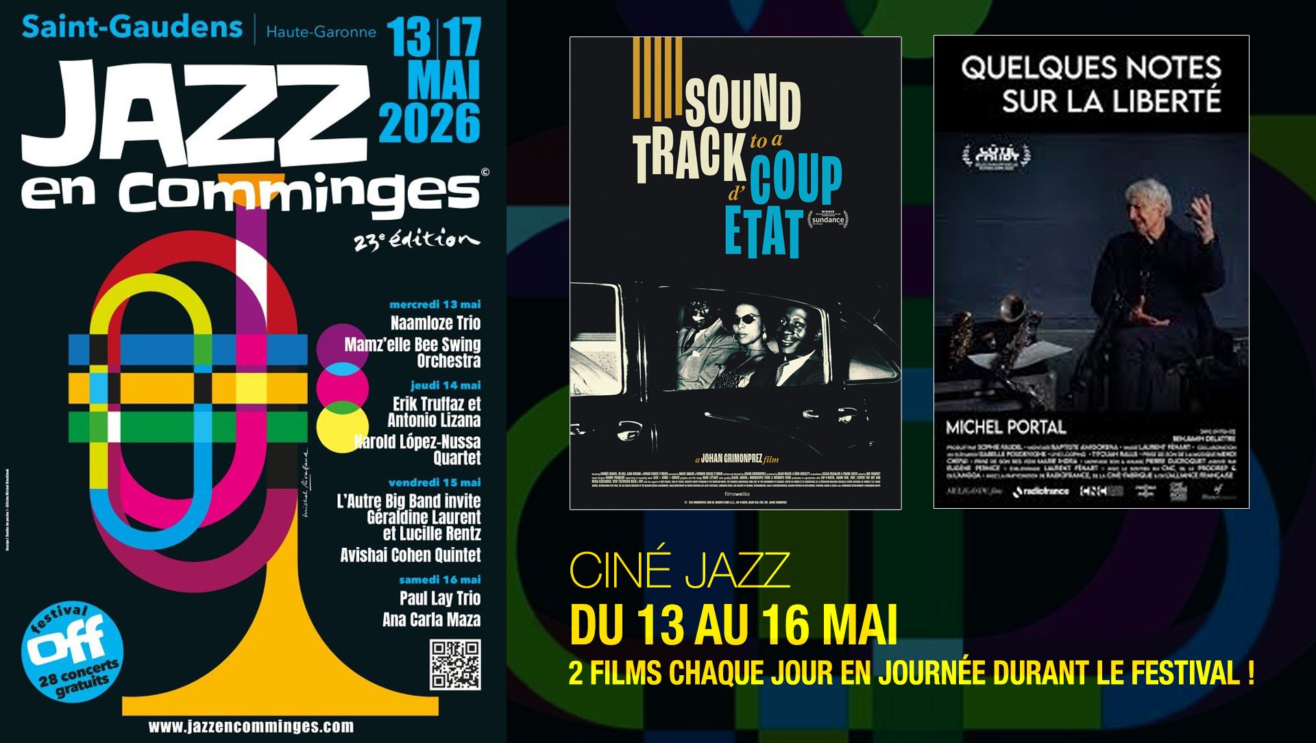 CINÉ-JAZZ — visuel événement