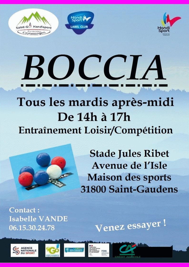 BOCCIA, Saint-Gaudens