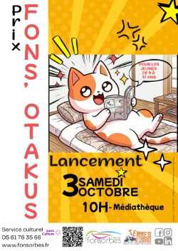 LANCEMENT DU PRIX FONS’OTAKUS