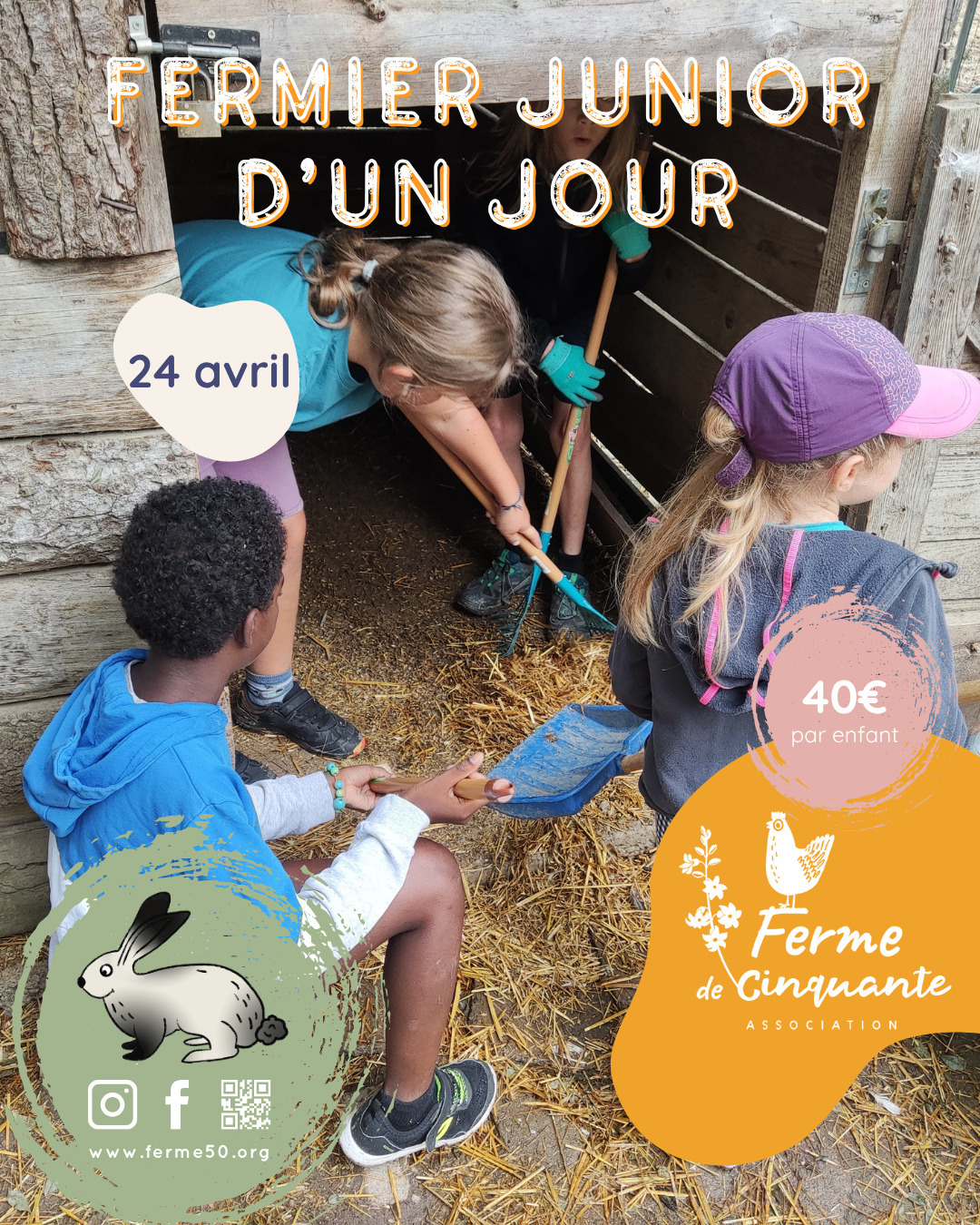 FERMIER JUNIOR D'UN JOUR — visuel événement
