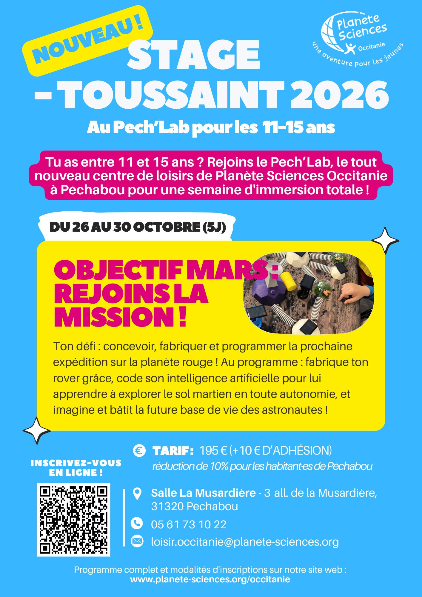 OBJECTIF MARS : REJOINS LA MISSION !
