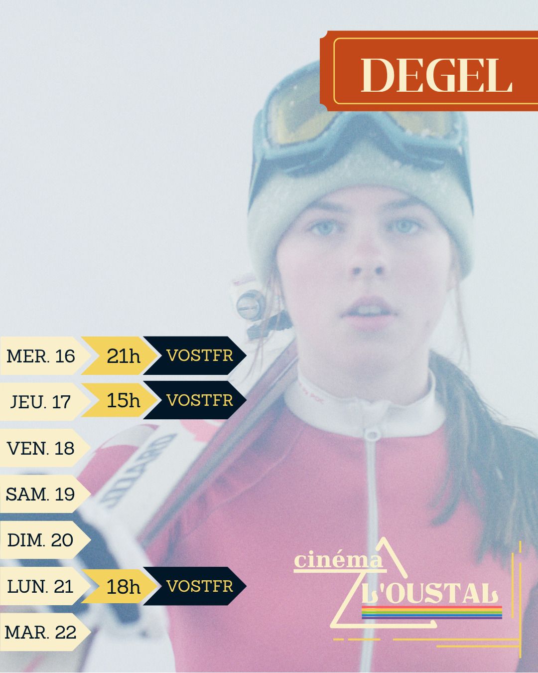 DEGEL - 1H48 - THRILLER DE MANUELA MARTELLI AVEC MAYA O’ROURKE, SASKIA ROSENDAHL, MAIA DOMAGALA