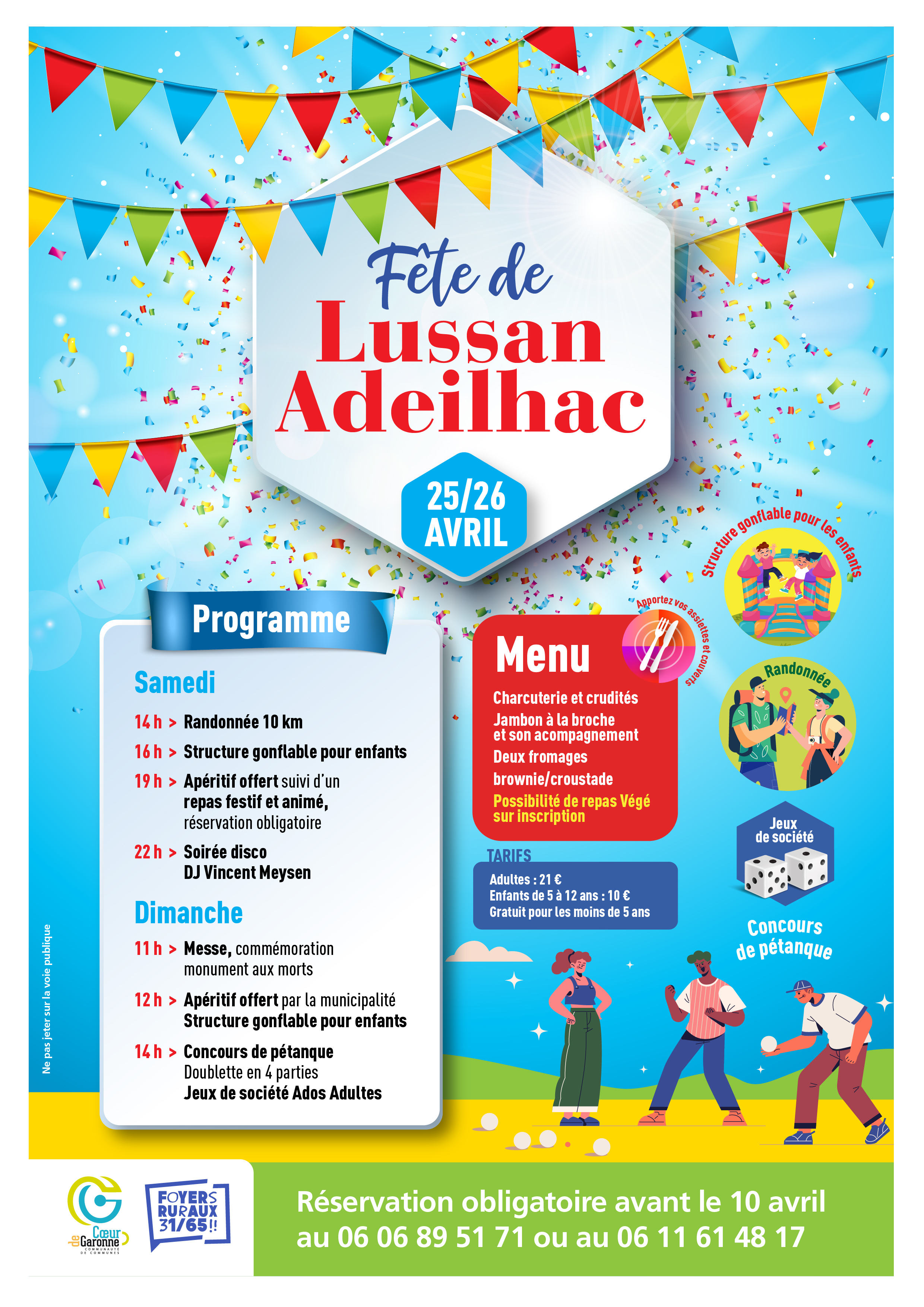 FETE DE LUSSAN ADEILHAC