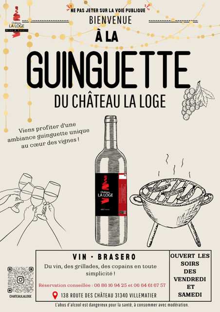 GUINGUETTE DU CHÂTEAU LA LOGE