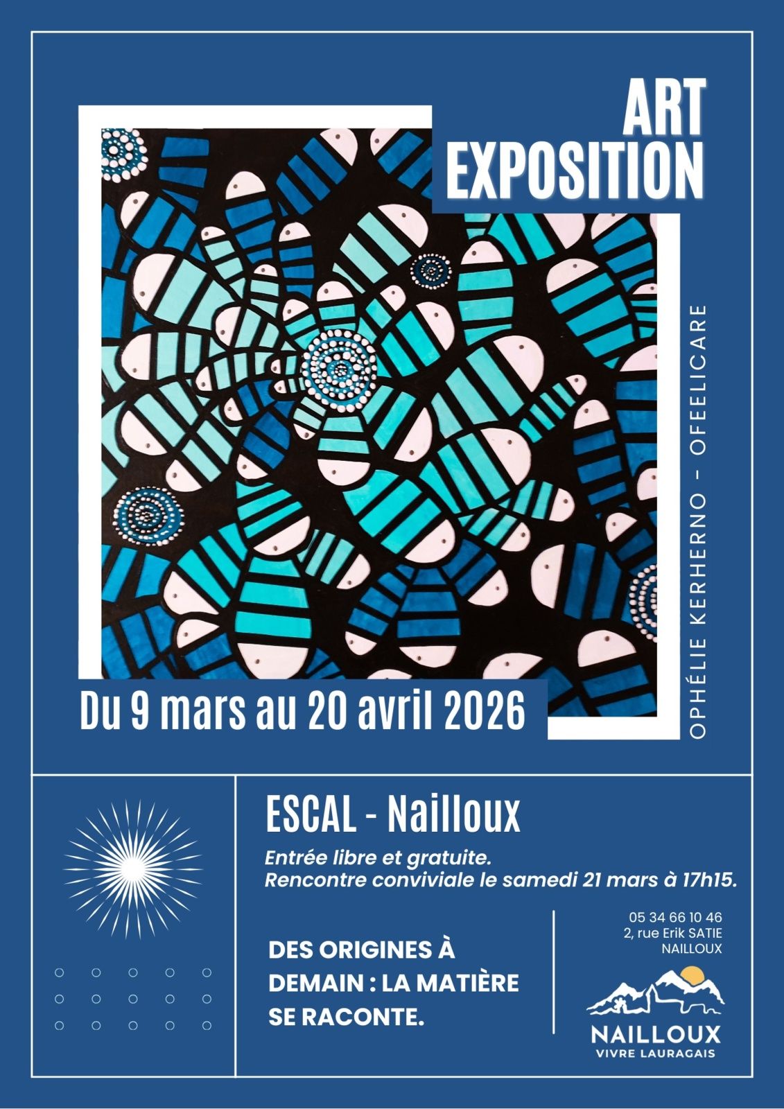 EXPOSITION OPHÉLIE KERHERNO