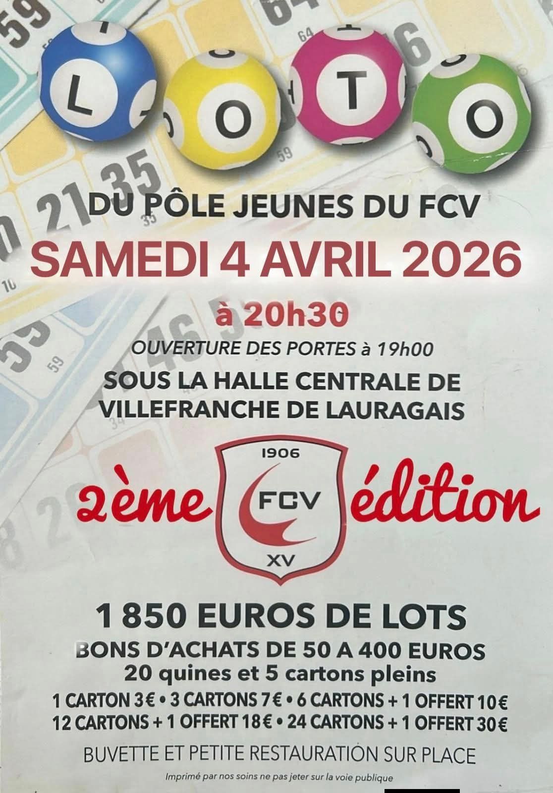 LOTO DU FCV