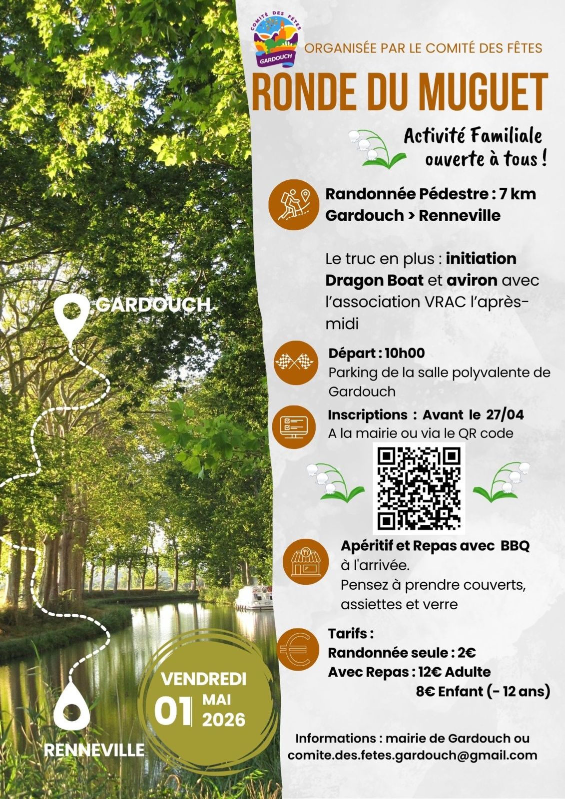 RONDE DU MUGUET — visuel événement
