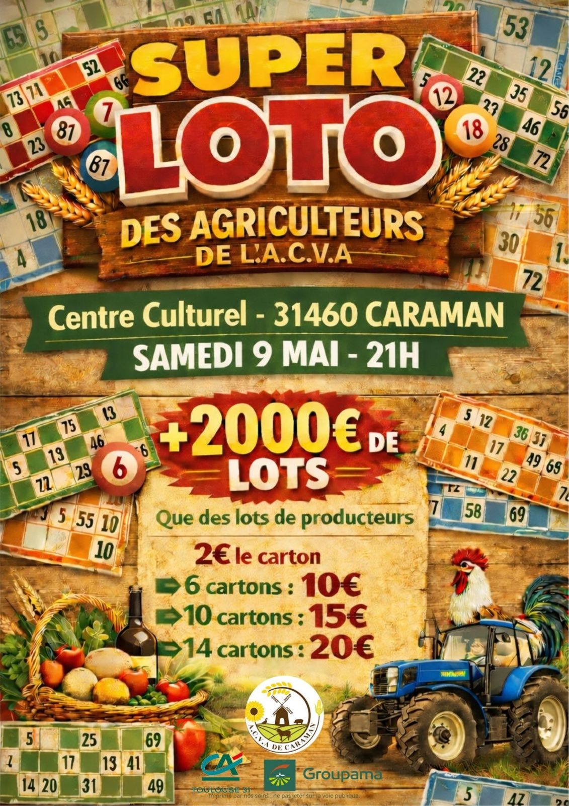 SUPER LOTO — visuel événement