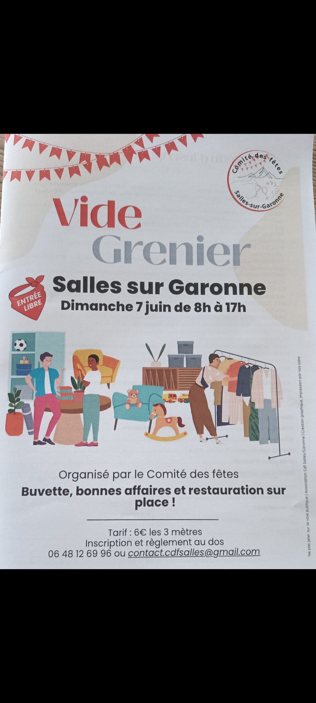 VIDE GRENIER DE PRINTEMPS
