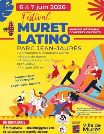 MURET LATINO — visuel événement