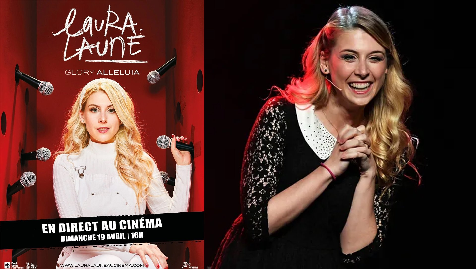 CINÉ SPECTACLE: LAURA LAUNE - GLORY ALLELUIA — visuel événement