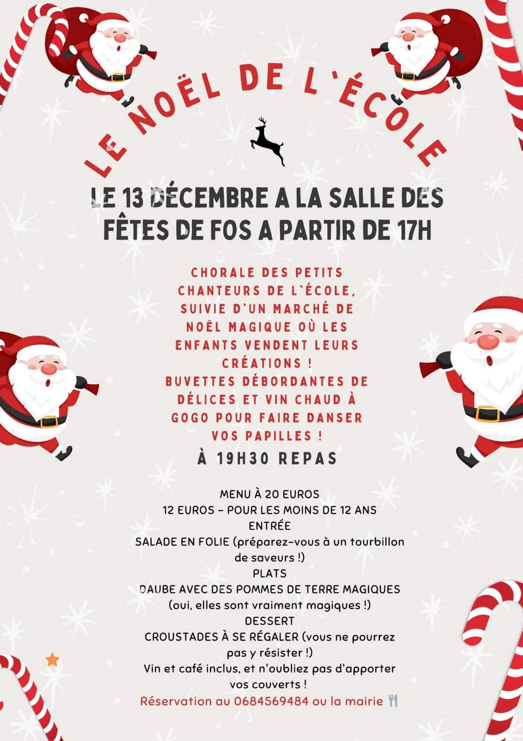 MARCHE ET REPAS DE NOËL