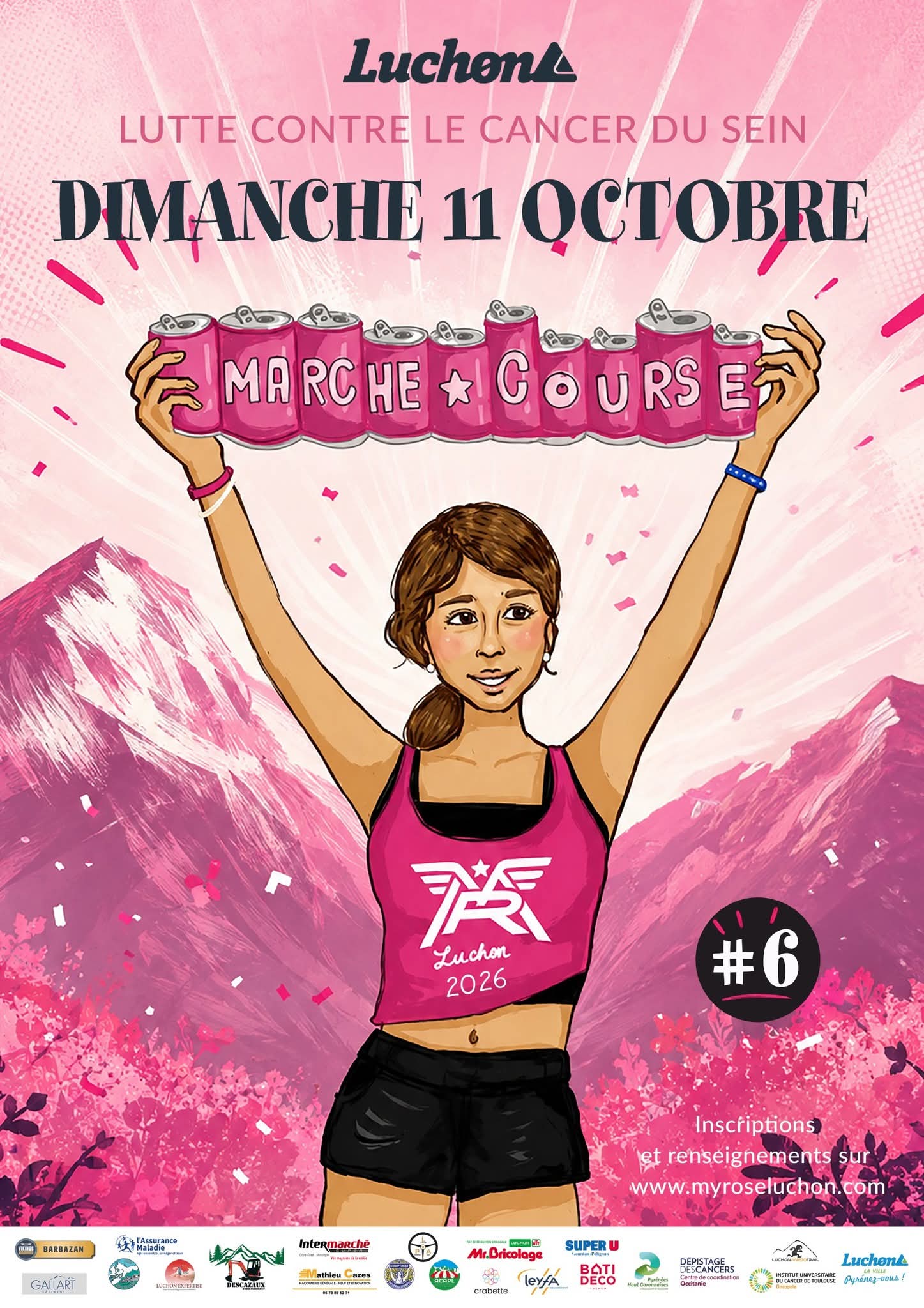 MY ROSE : COURSE/MARCHE CONTRE LE CANCER DU SEIN