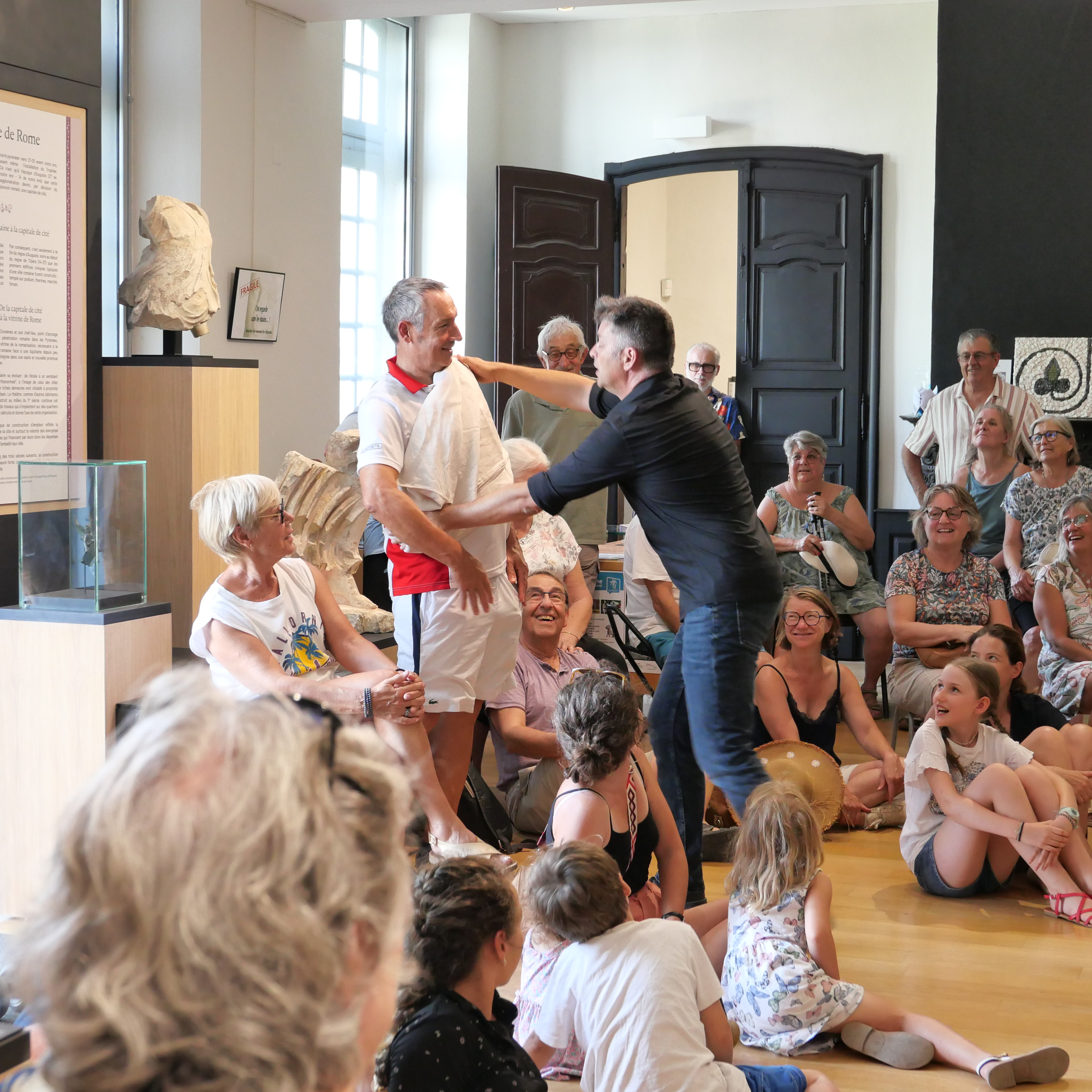 VISITE IMPROGUIDÉE - SPECTACLE — visuel événement