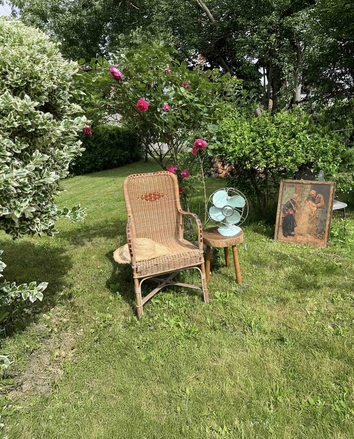 VIDE MAISON - "BROCANTE AU JARDIN" — visuel événement