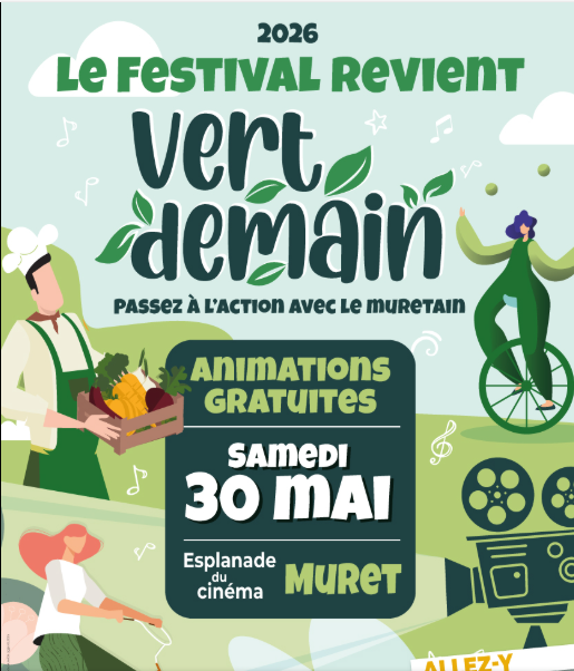 FESTIVAL VERT DEMAIN- 3EME ÉDITION — visuel événement