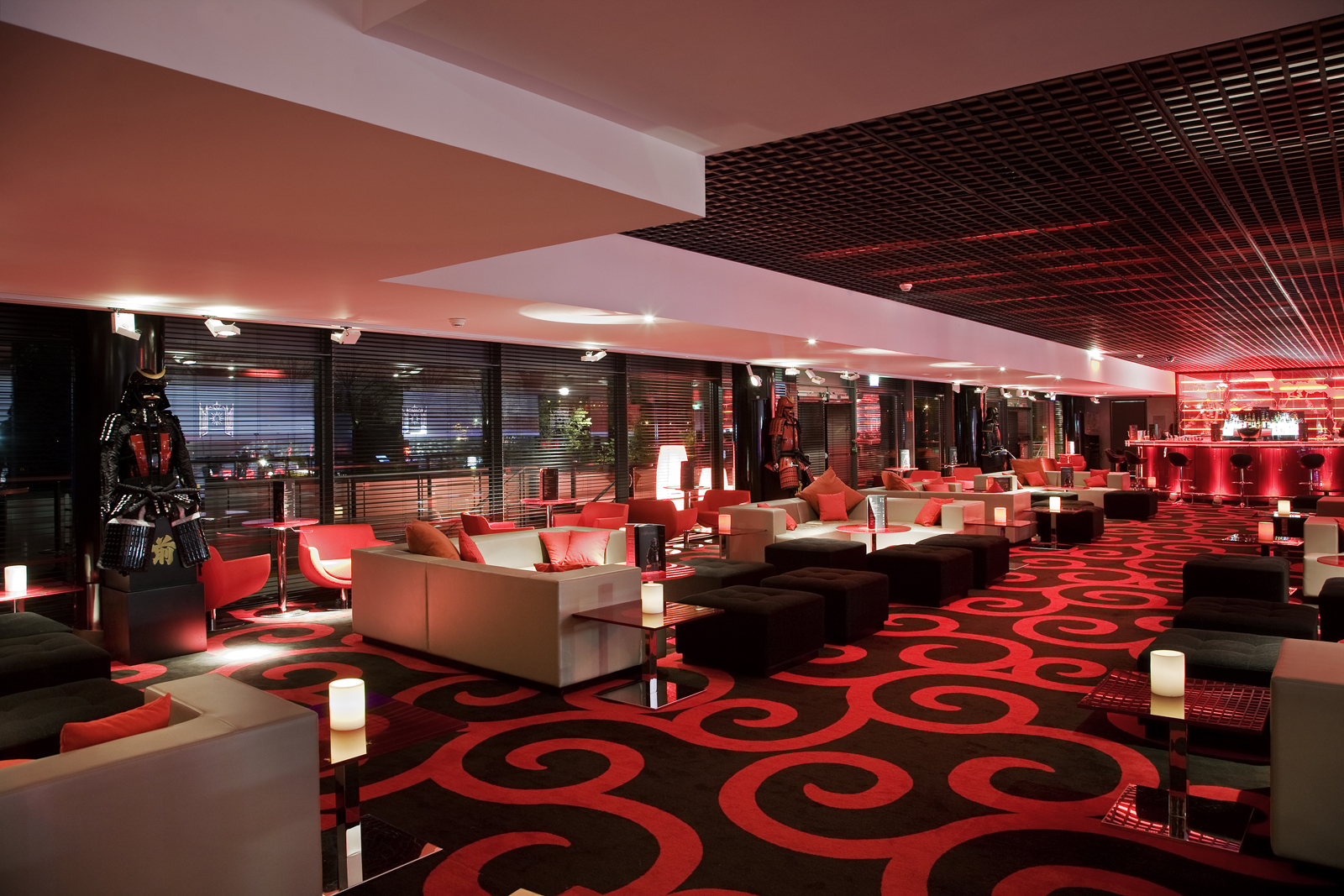 Le Samourai Lounge Bar Casino Theatre Barriere Toulouse Theme Bar