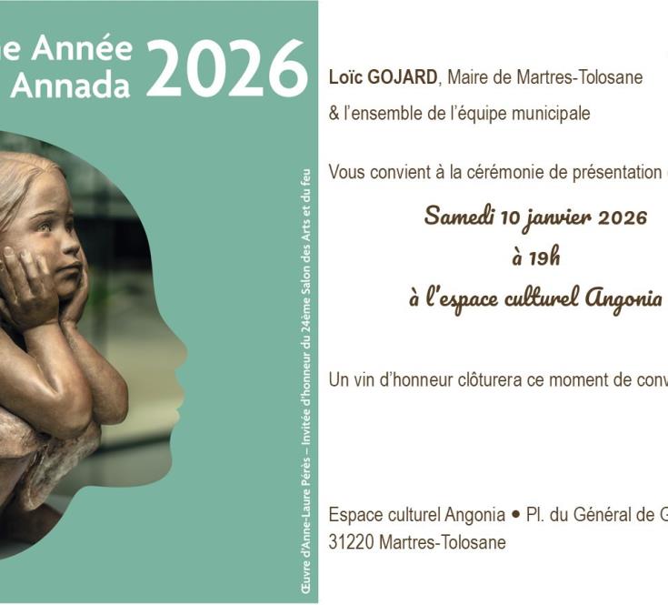 10 - JANVIER - Voeux - Martres