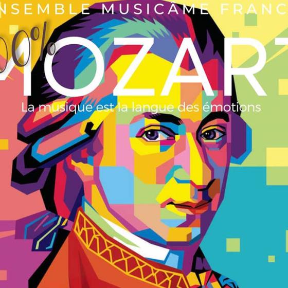Concert 100% Mozart avec l'Ensemble Musicâme de France