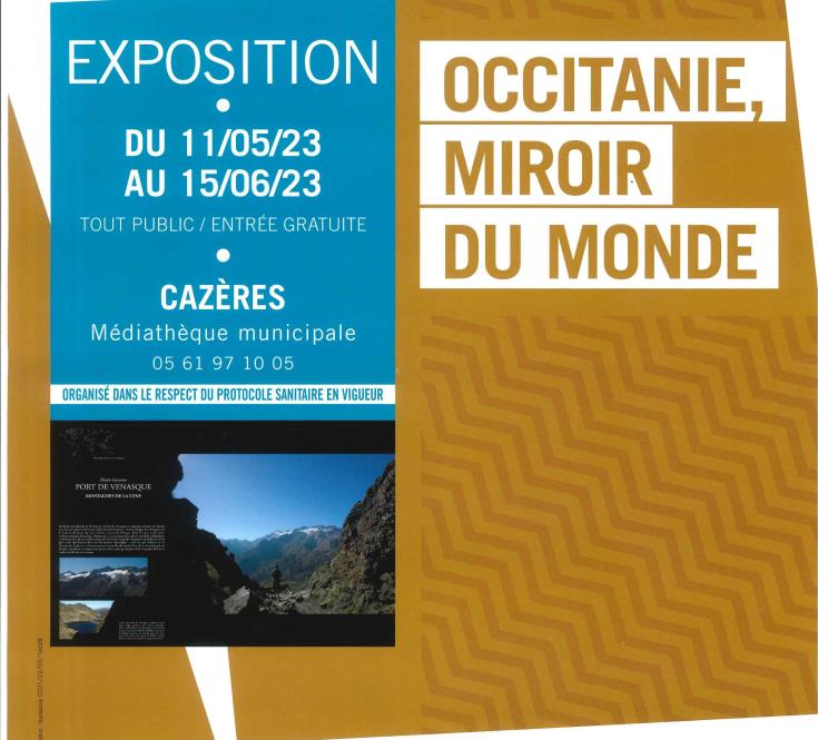11 MAI-15 JUN-CAZERES expo Occitanie