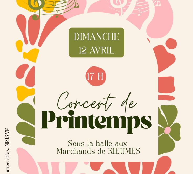 12 - AVRIL - concert de printemps - rieumes