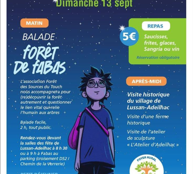 13 - SEPT - balade - LUSSAN ADEILHAC