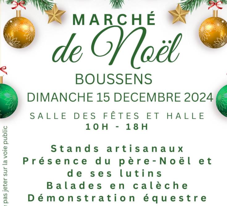 15 - DECEMBRE - MARCHE NOEL - BOUSSENS