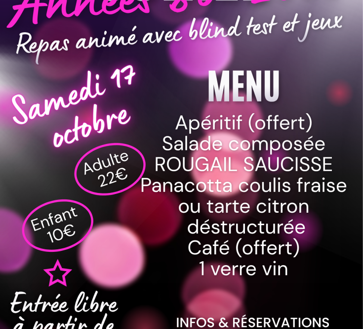 Affiche événement soirée karaoké moderne - 1