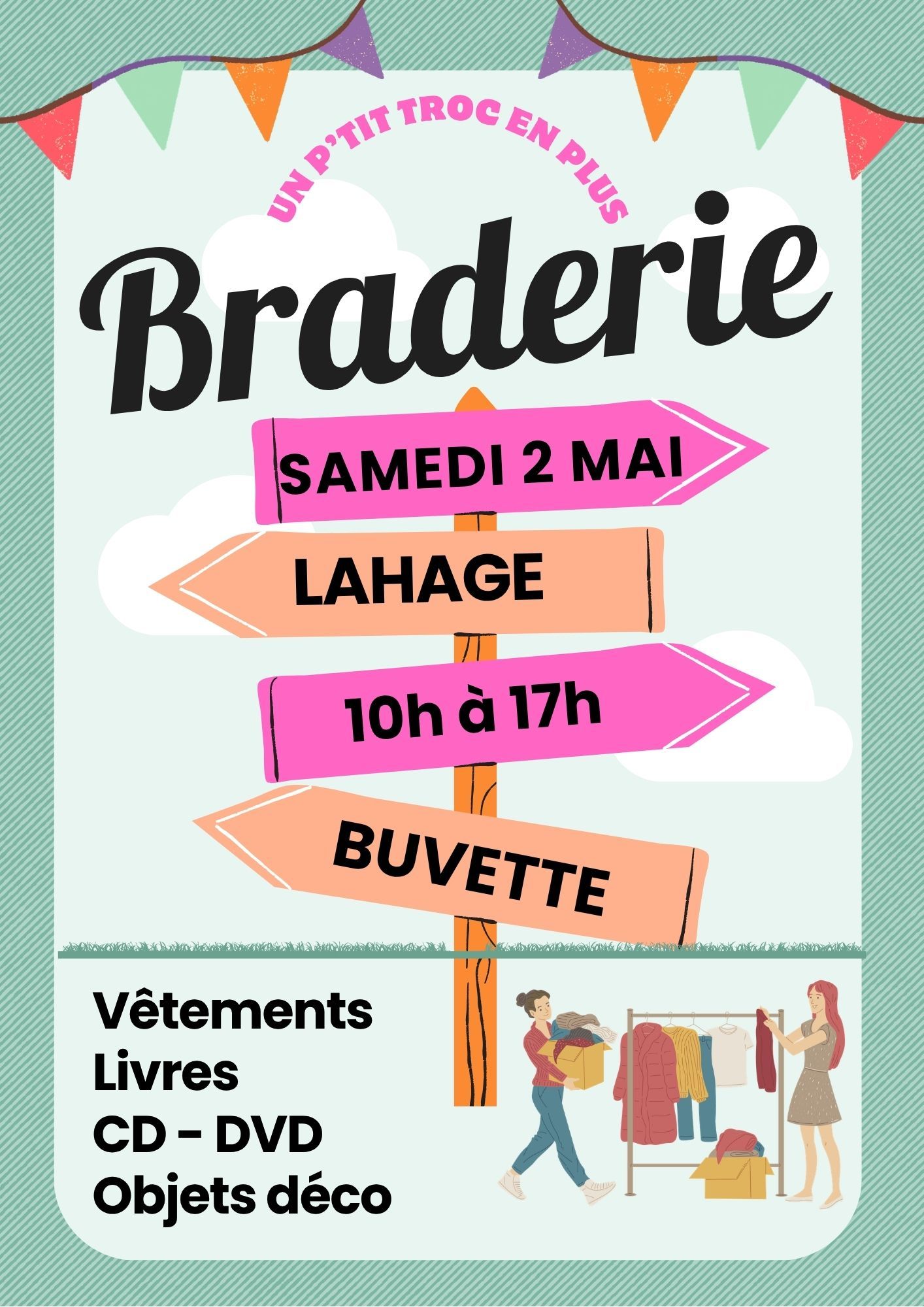 BRADERIE — Marchés & Foires à Haute-Garonne