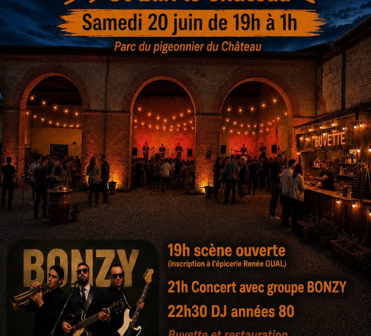 20 - JUIN - FETE DE LA MUSIQUE - ST ELIX