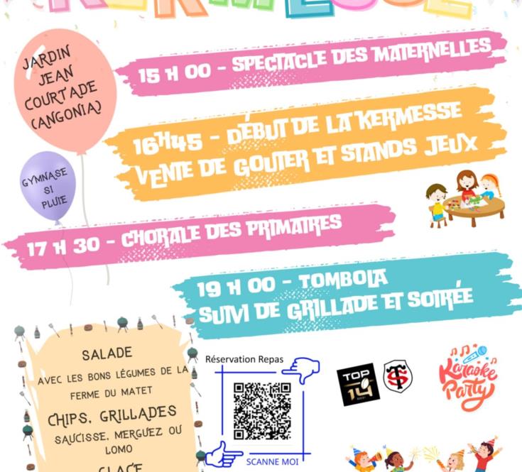 20 - JUIN - Kermesse - Martres