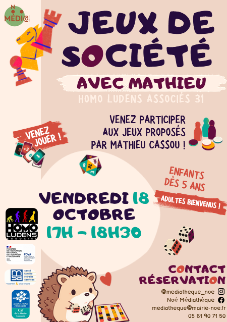 JEUX DE SOCIÉTÉ