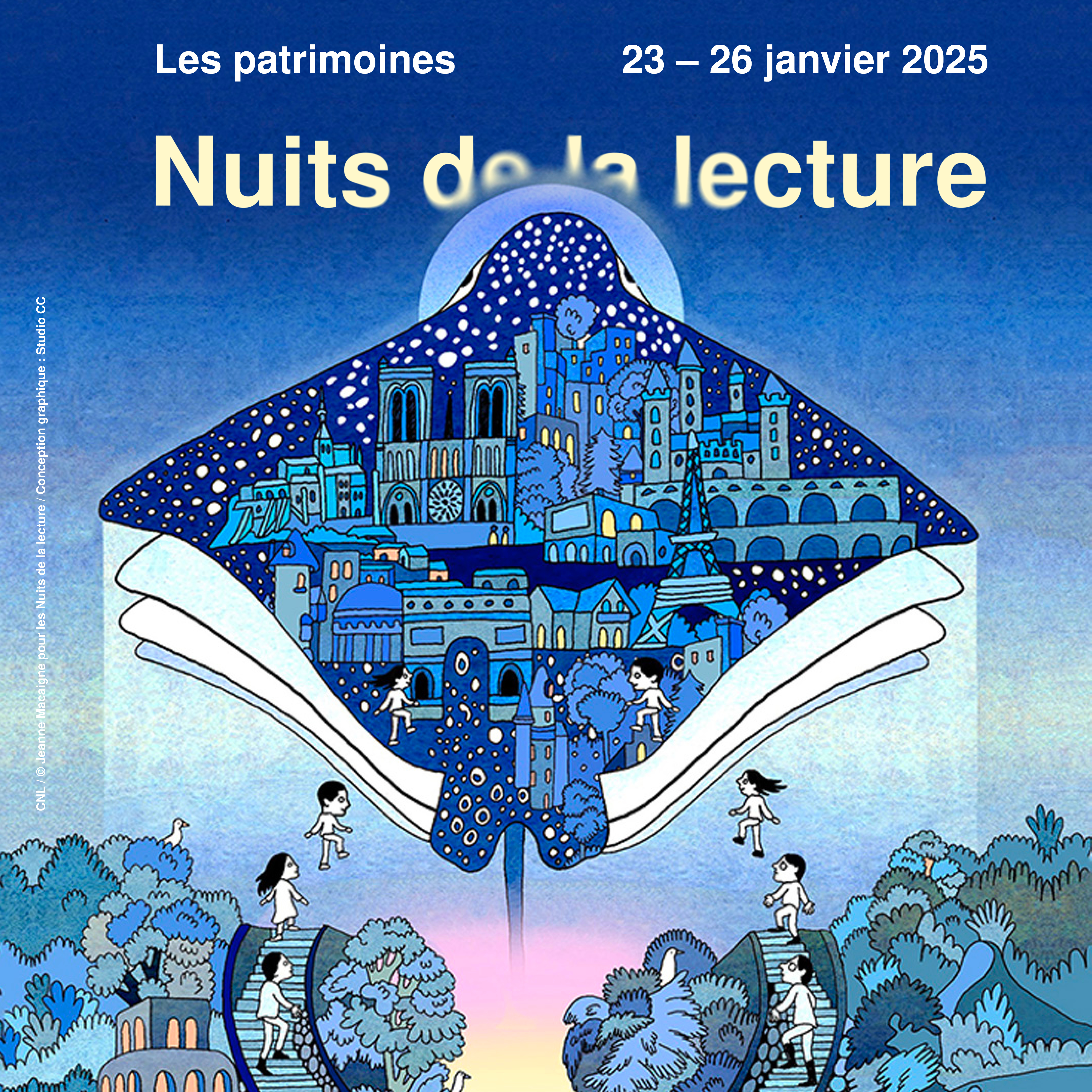 LES NUITS DE LA LECTURE Du 23 au 25 janv 2025