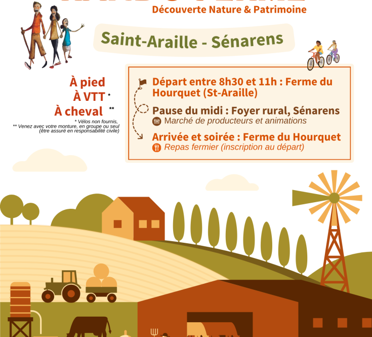 Affiche A4 RANDO FERME 2025 - 1