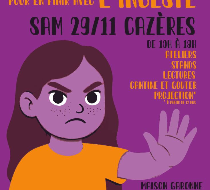 29 - NOV - Journée de lutte pour en finir avec l’inceste - cazeres