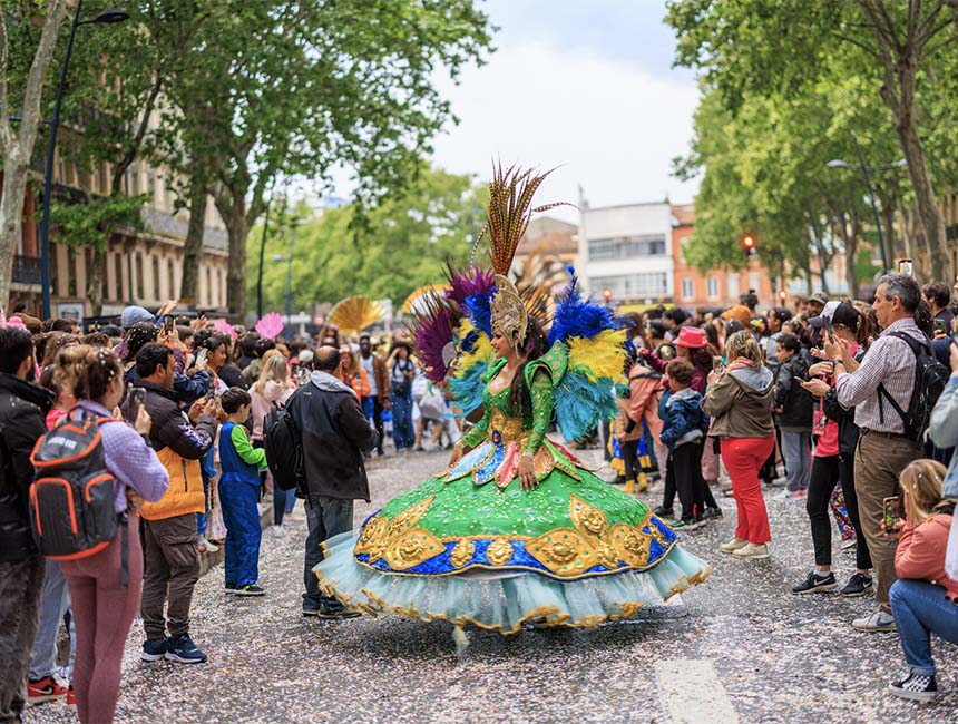 Grand défilé du carnaval de Toulouse - © DR