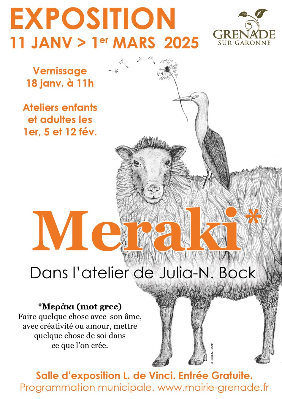 EXPOSITION "MERAKI, DANS L