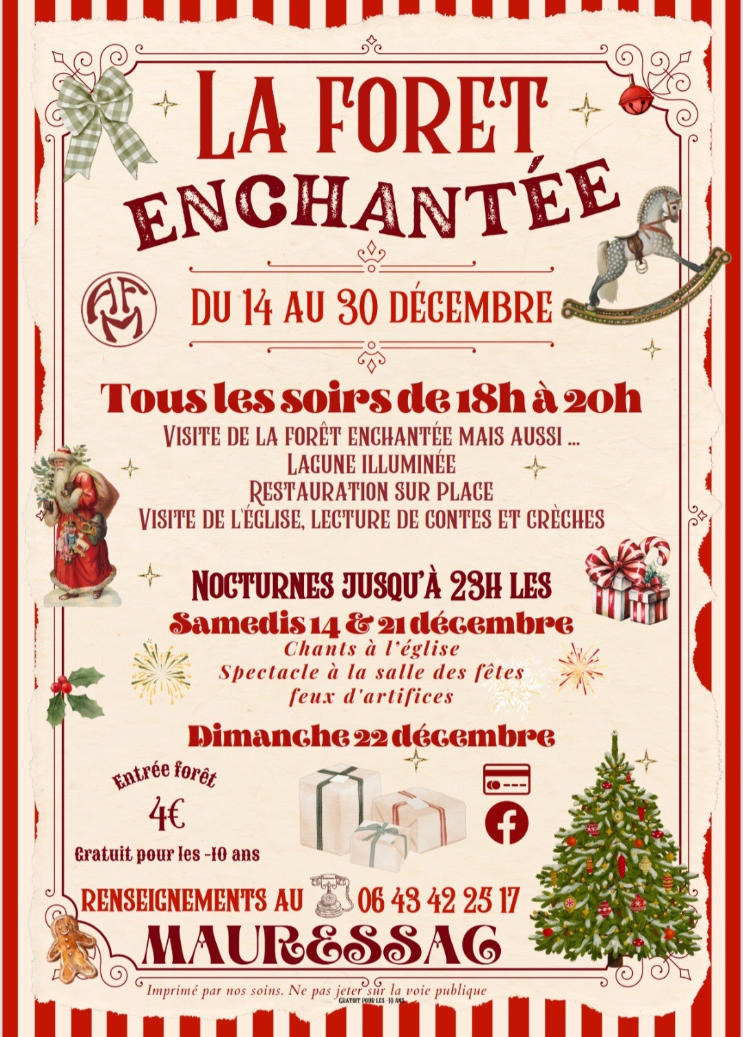 LA FORET ENCHANTEE Du 14 au 30 déc 2024