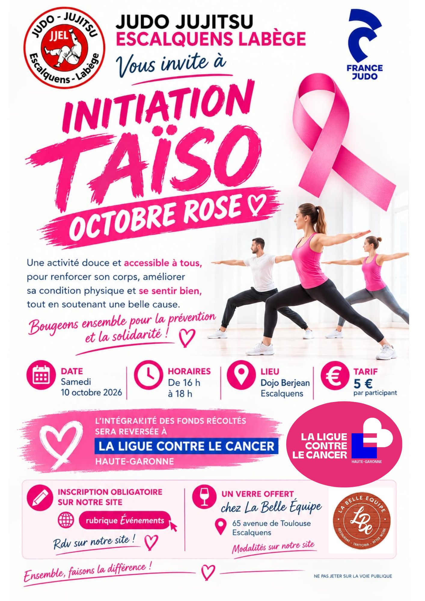 ? OCTOBRE ROSE – BOUGEONS ENSEMBLE POUR UNE BELLE CAUSE ! ?