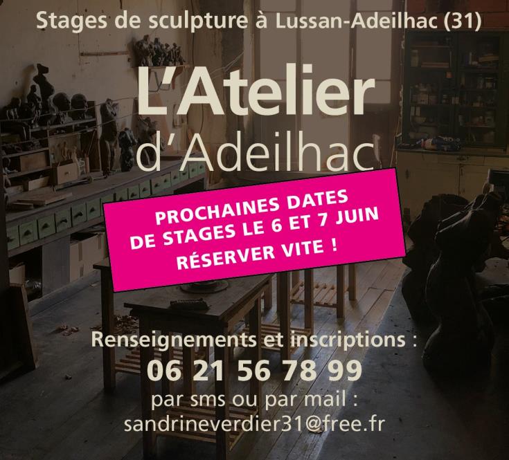 6 & 7 JUIN - ATELIER - LUSSAN