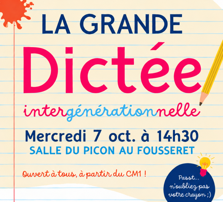 7 - OCT - DICTEE - FOUSSERET