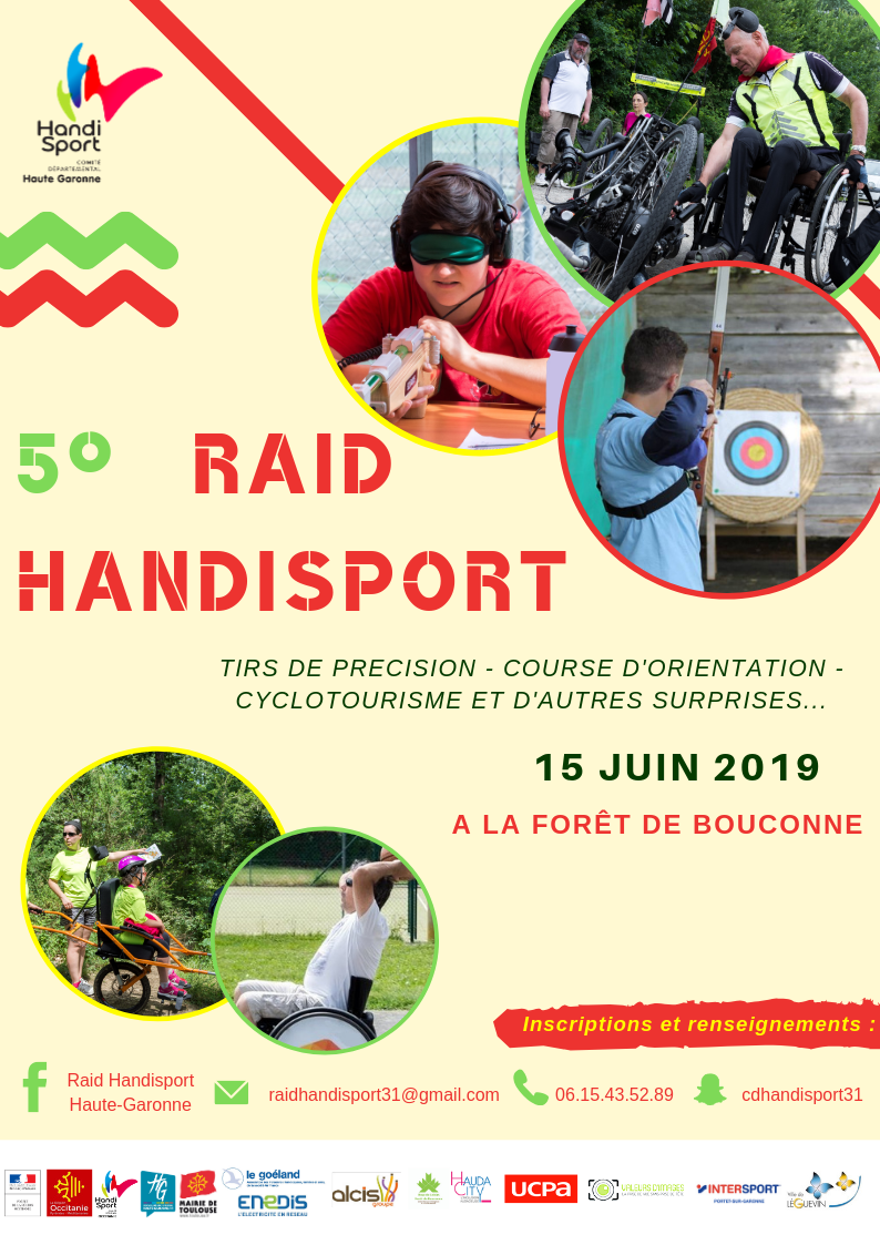 RAID HANDISPORT 31, MONTAIGUT-SUR-SAVE