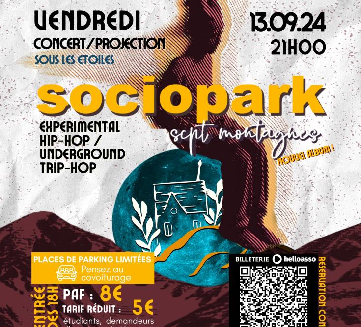 AFFICHE FOND BLANC SOCIOPARK GB - 1